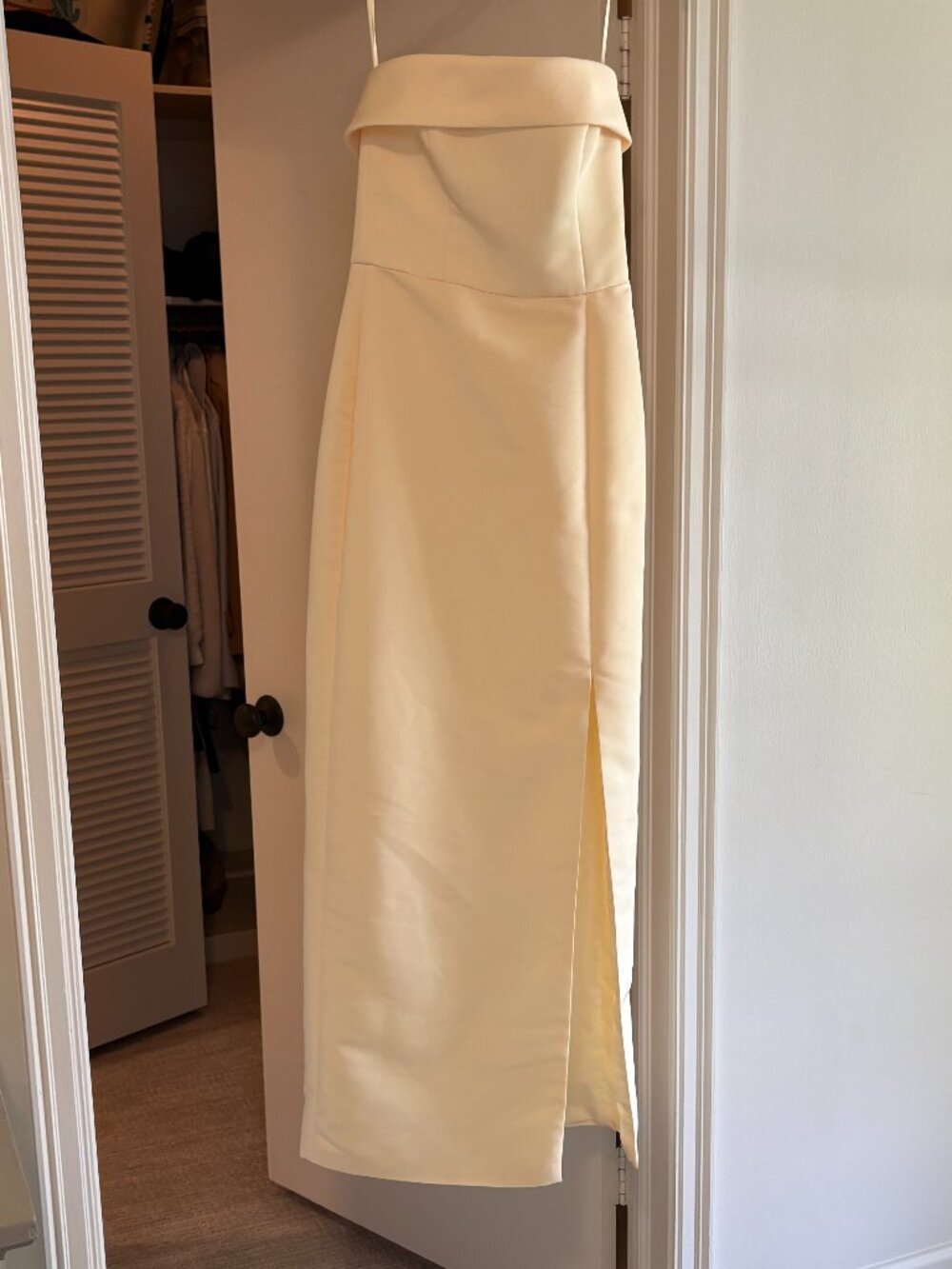 Butter Yellow Amsale Dress Size 2